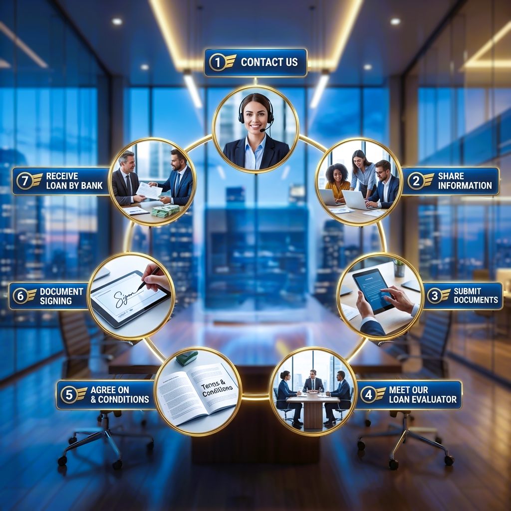 Financial Service Process Flow